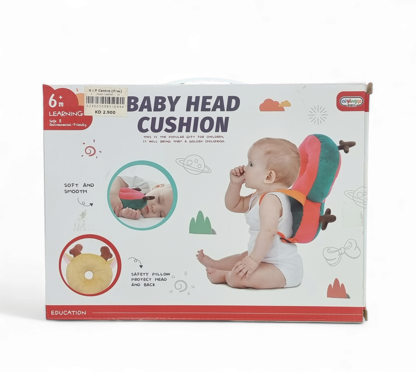 Baby Head Cushion