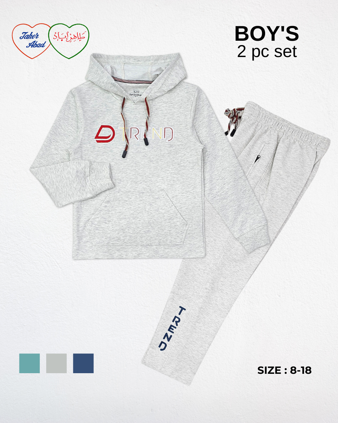 Boys Classy Hoodie Joggers Set