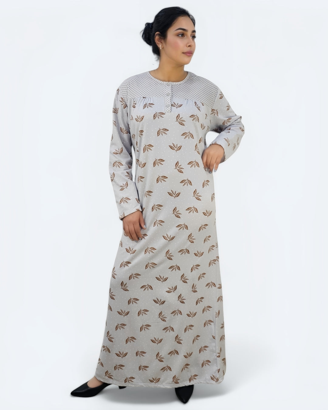 Ladies Winter Floral Classic Maxi