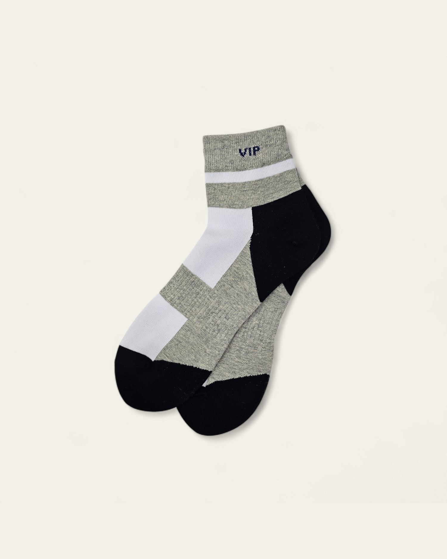 Mens Color Block Winter Ankle Socks Set