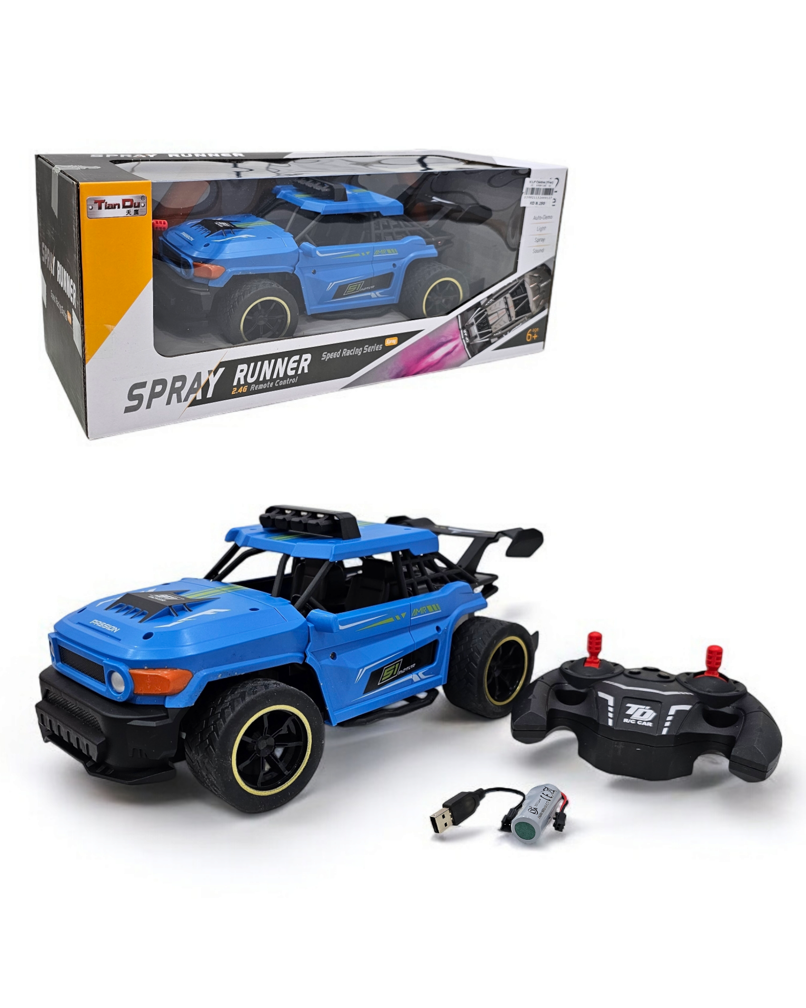 Spray Runner RC Car Toy