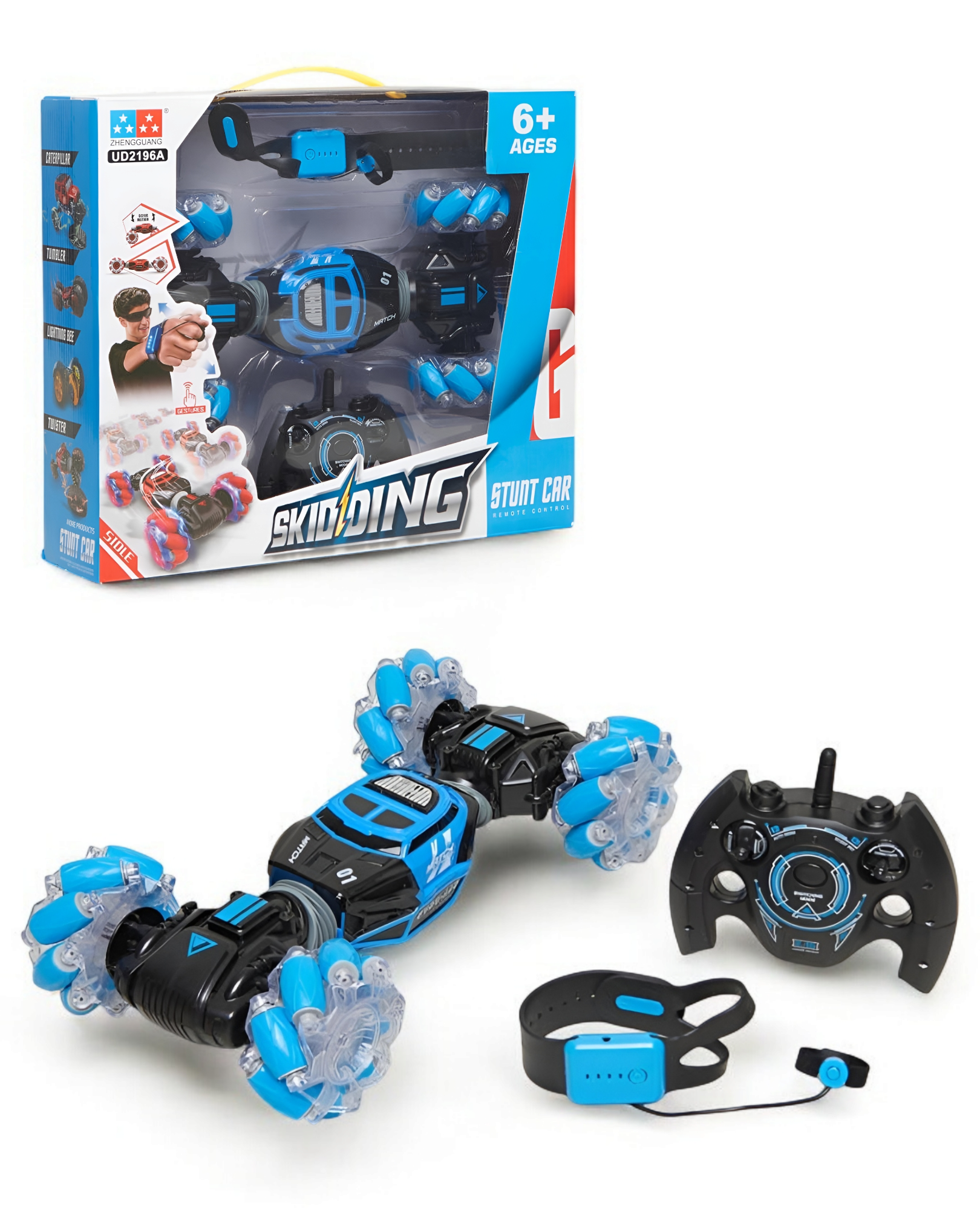 Skidding Stunt RC car Toy Set